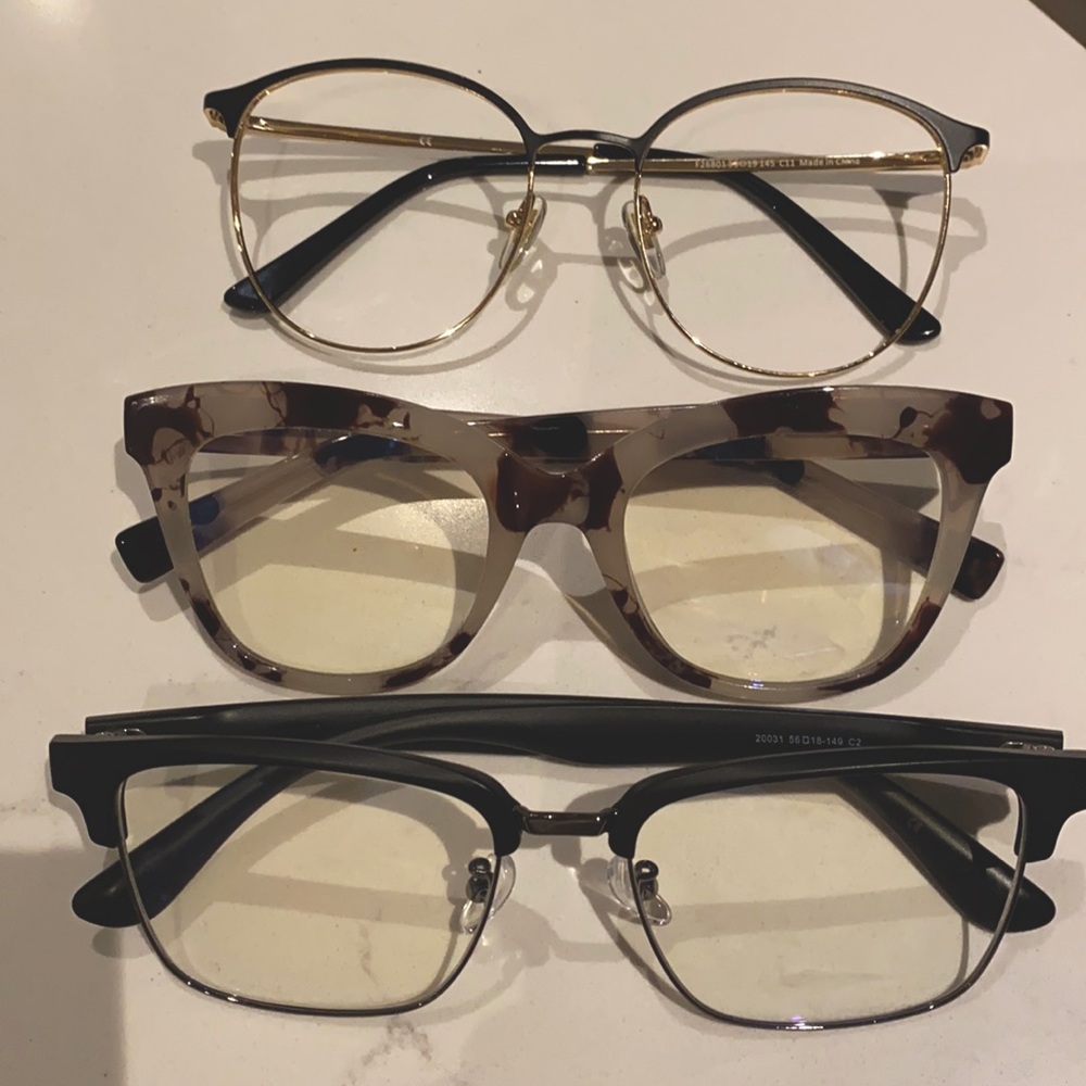 Eyeglass frames